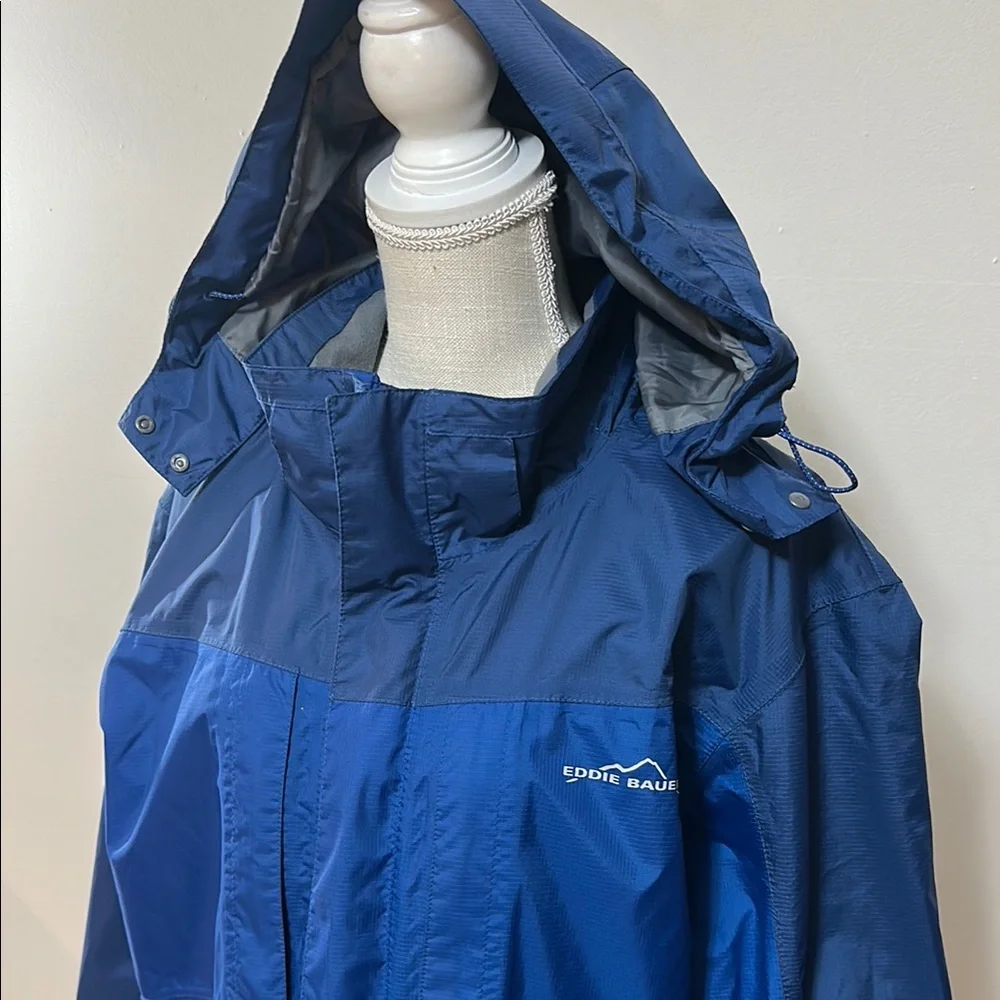 Eddie‎ Bauer Weather Edge Blue Men's Raincoat